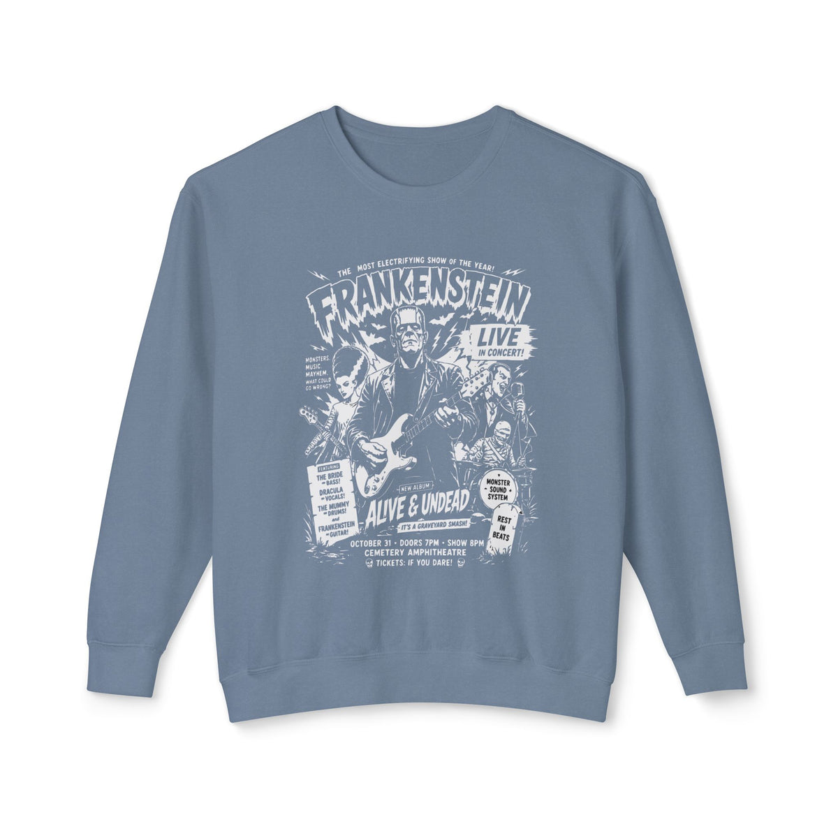 Frankenstein Live Crewneck