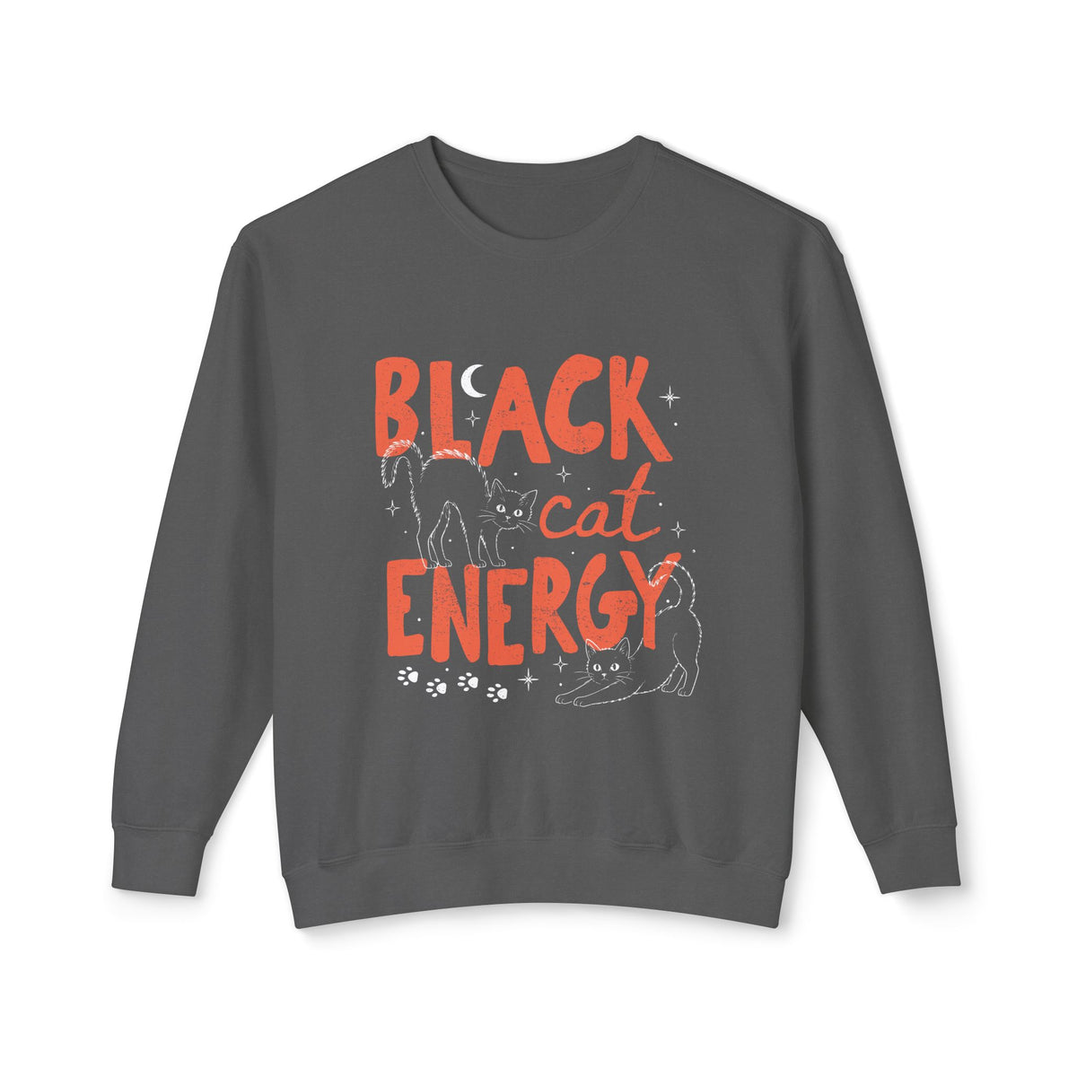Black Cat Energy Crewneck