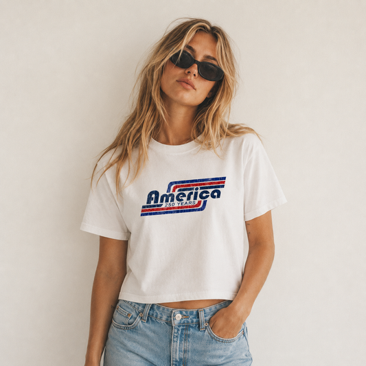America 250 Years Boxy Tee