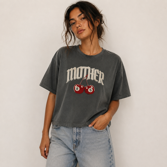 Mother Cherry Boxy Tee