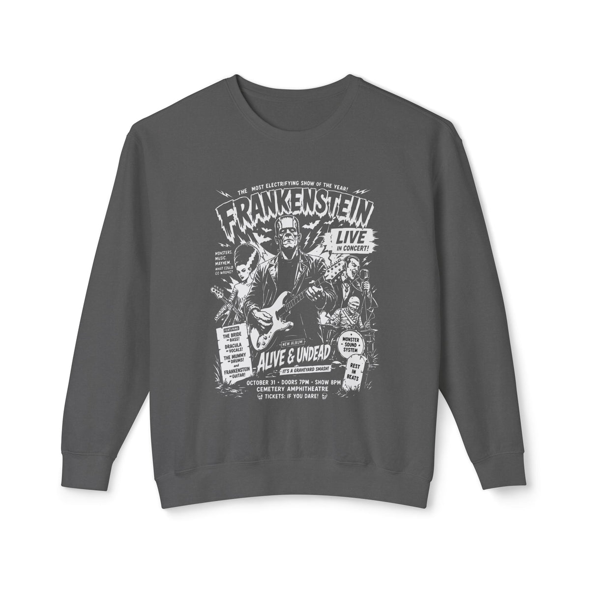 Frankenstein Live Crewneck