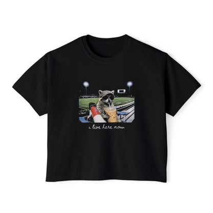 I Live Here Now Boxy Tee