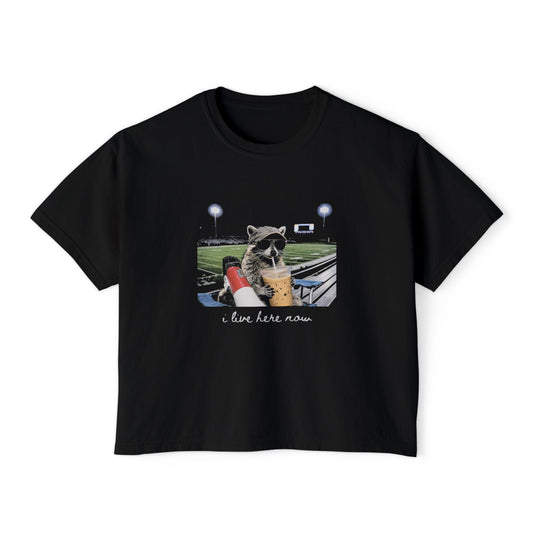 I Live Here Now Boxy Tee