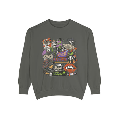 Halloween Collage Crewneck