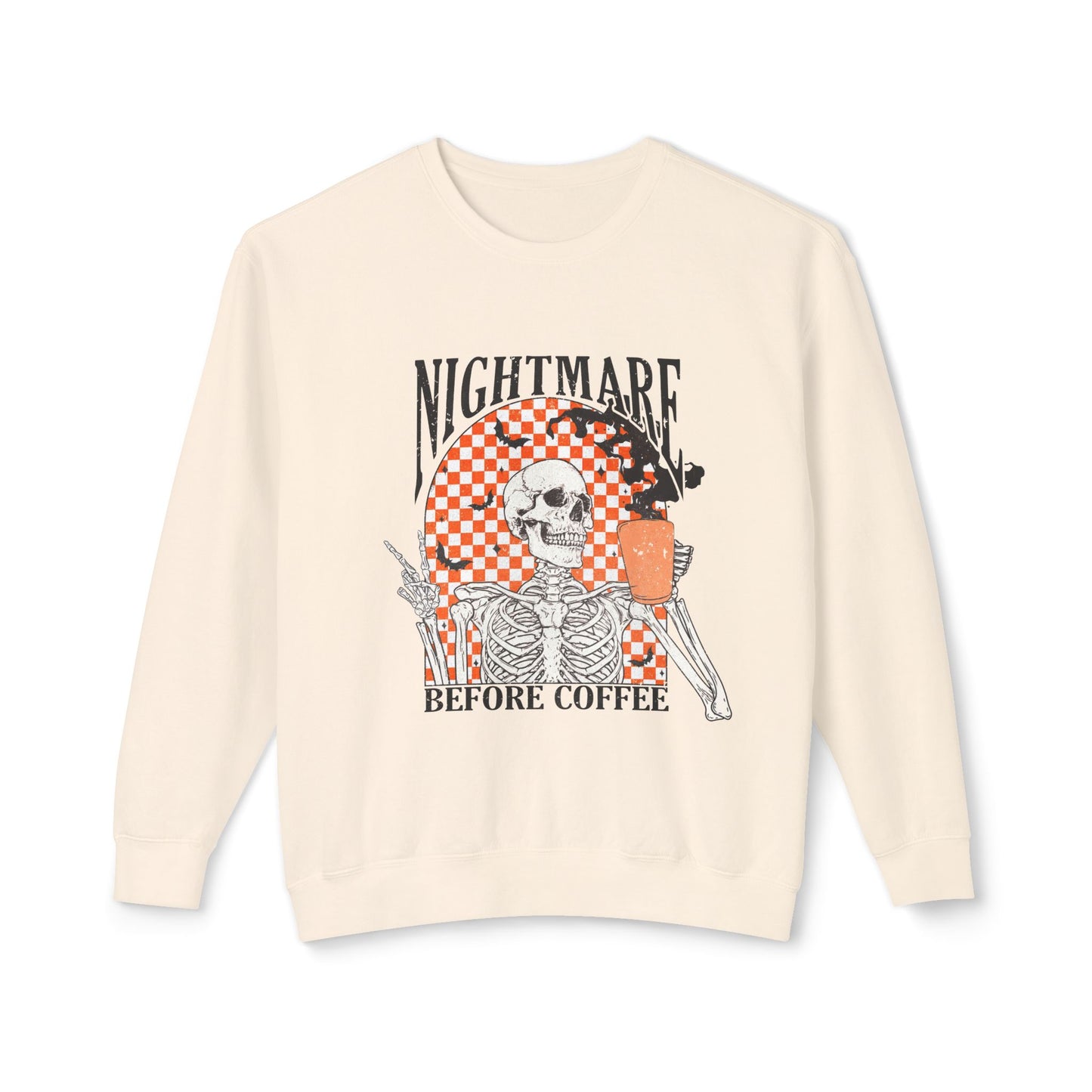 Nightmare Before Coffee Crewneck