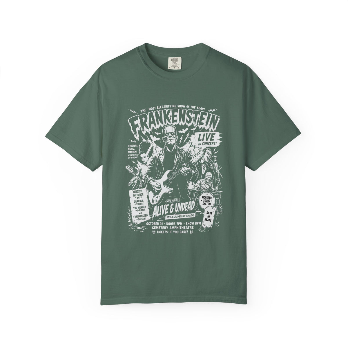Frankenstein Live Tee