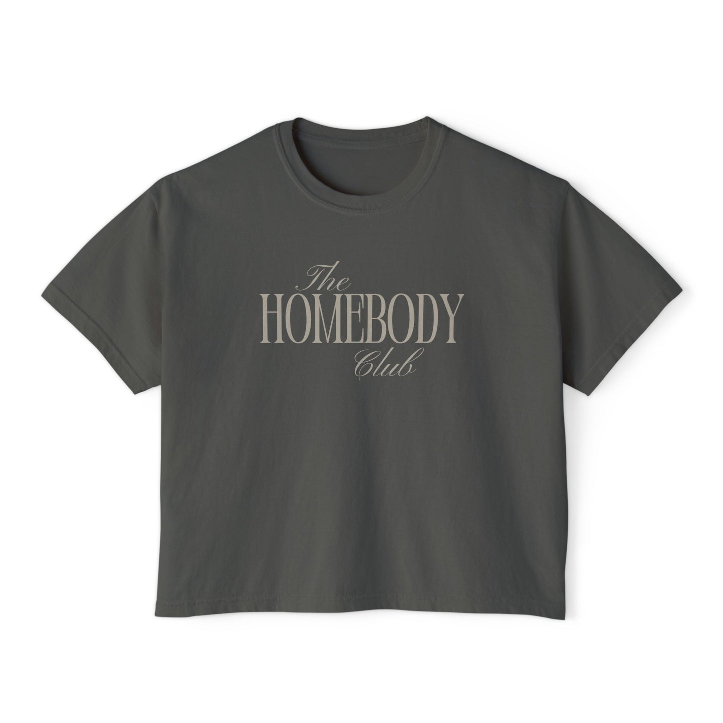 Homebody Club Boxy Tee