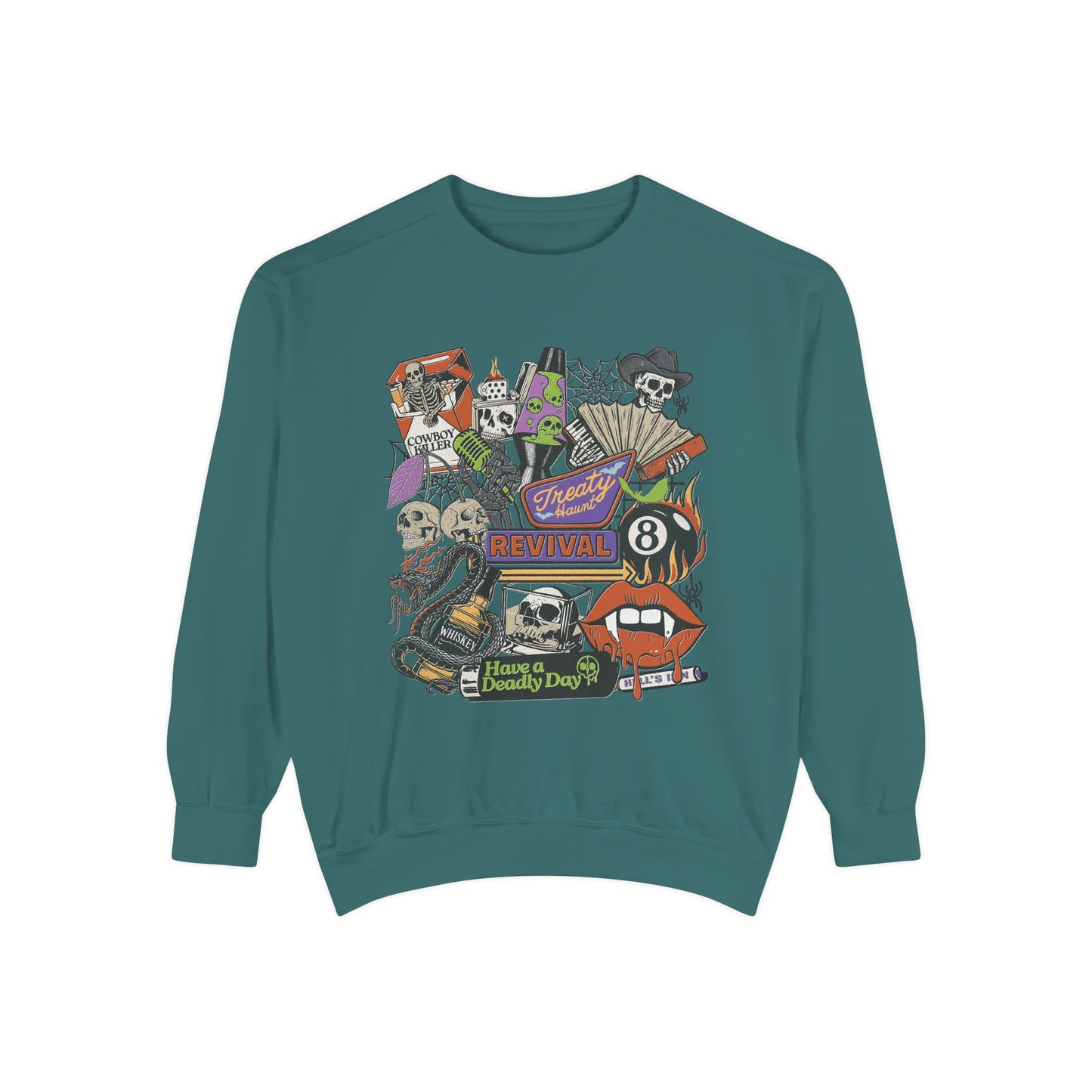 Halloween Collage Crewneck