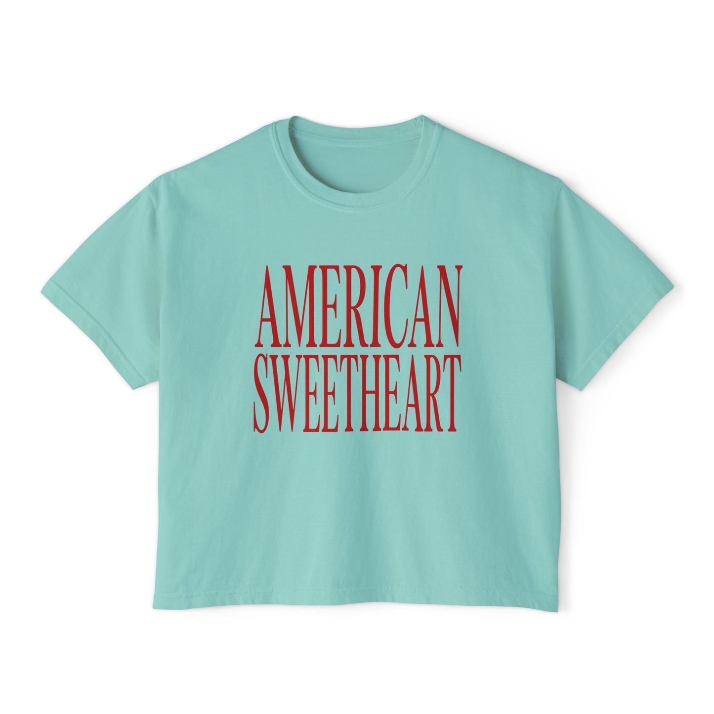 American Sweetheart Boxy Tee