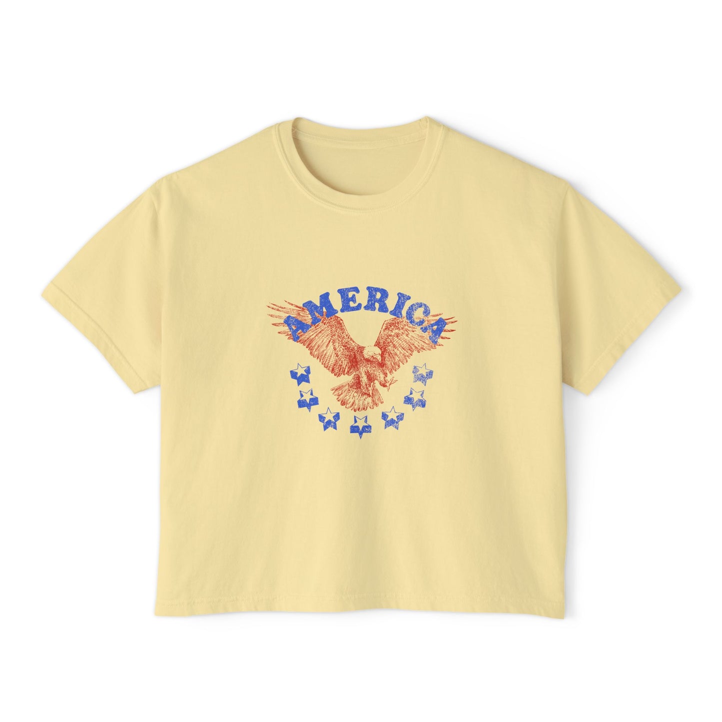 America Vintage Eagle Boxy Tee