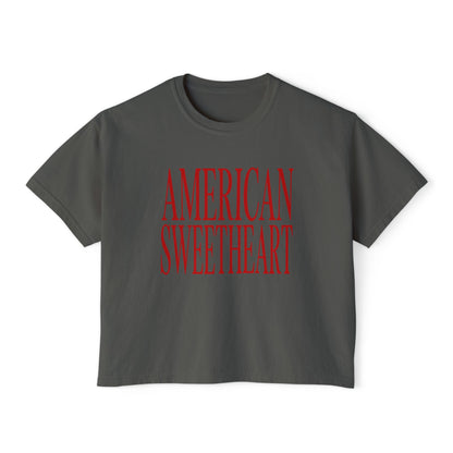 American Sweetheart Boxy Tee