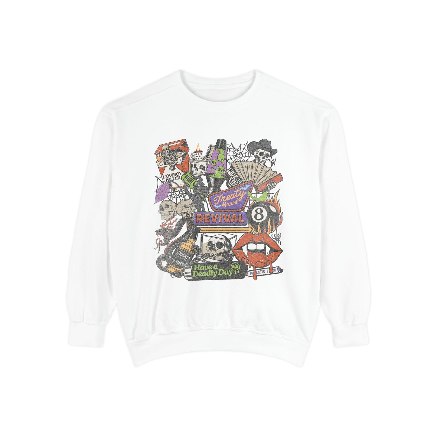 Halloween Collage Crewneck