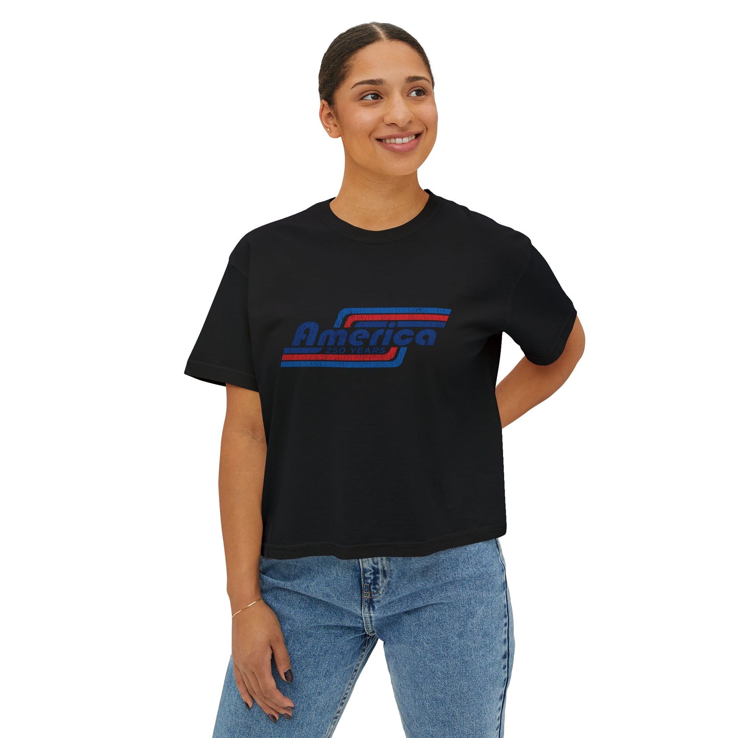 America 250 Years Boxy Tee