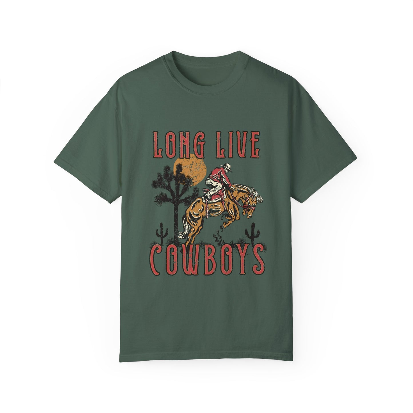 Oversized cowboy tee featuring a bold distressed design with western and rodeo elements. Vintage ranch tee perfect for fans of southwestern and rustic style. Nostalgic western graphic ideal for casual outfits and everyday comfort.