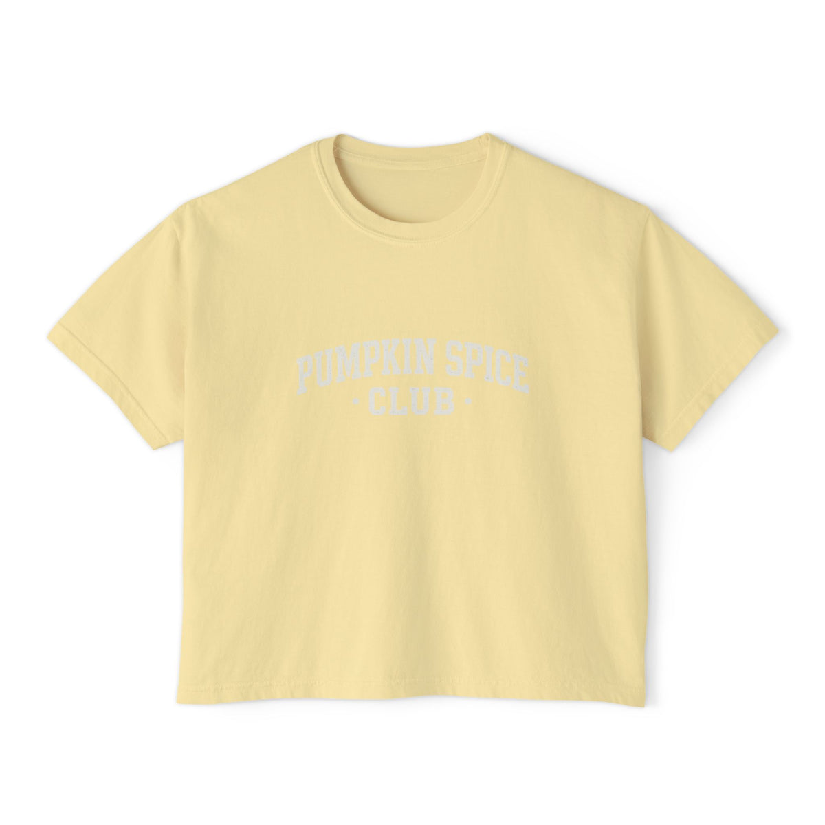 Pumpkin Spice Club Boxy Tee