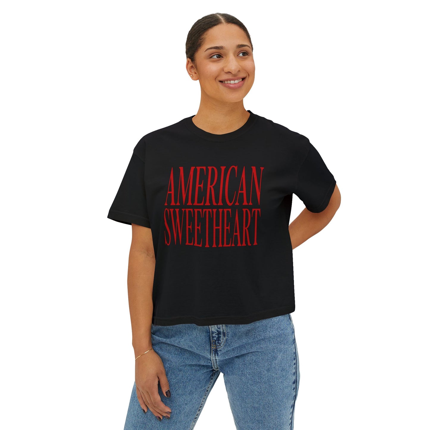 American Sweetheart Boxy Tee