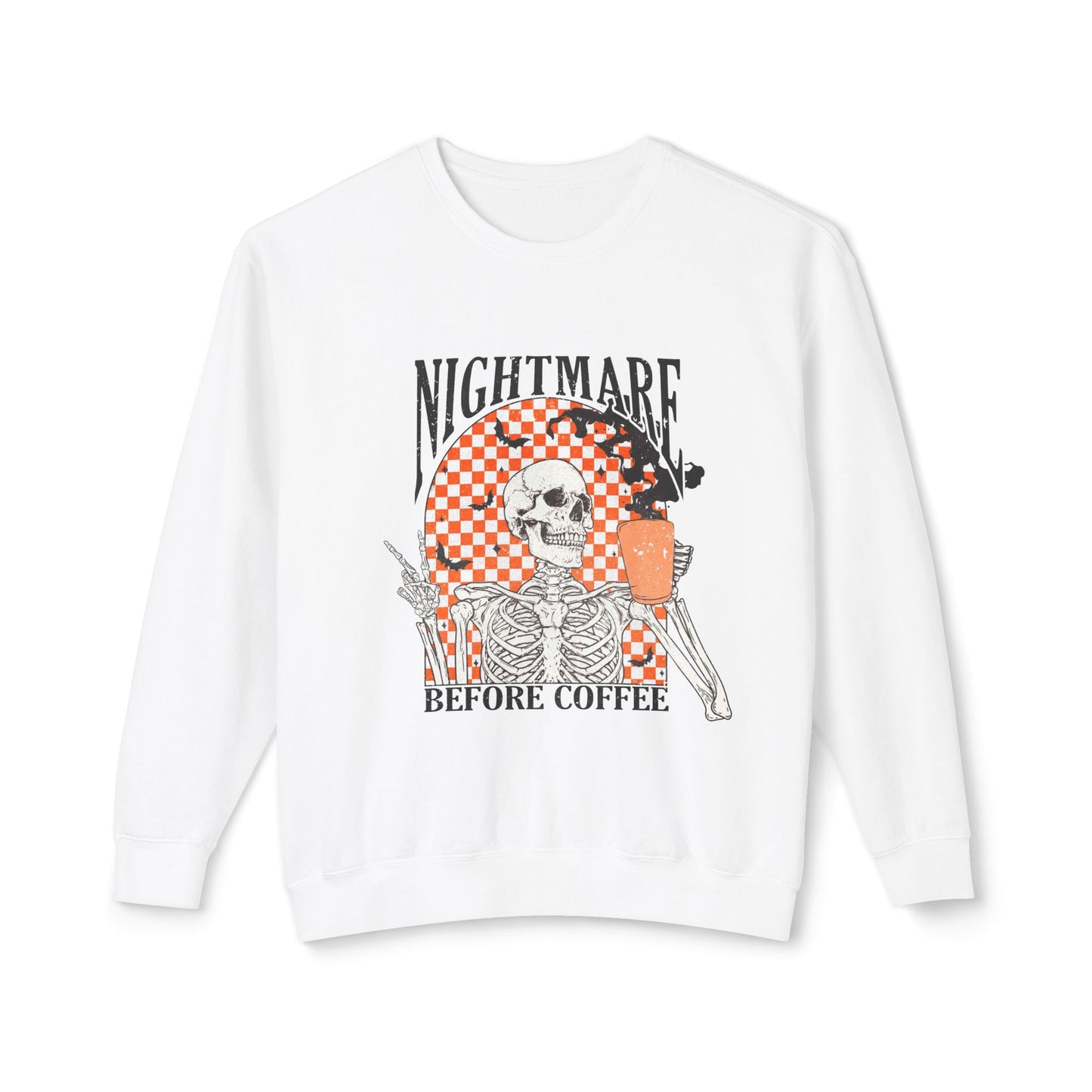 Nightmare Before Coffee Crewneck