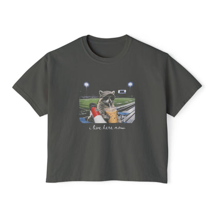 I Live Here Now Boxy Tee