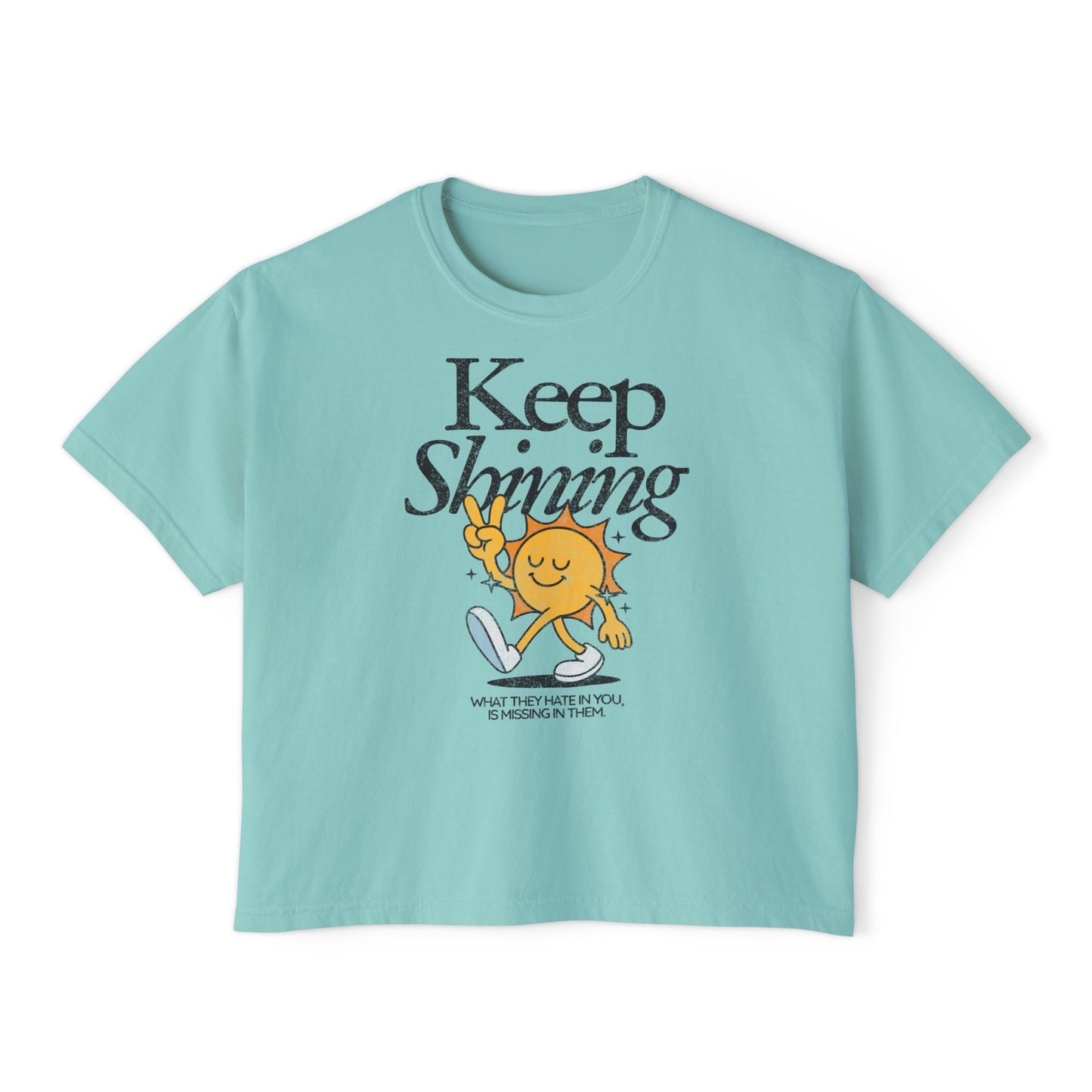 Keep Shining Boxy Tee