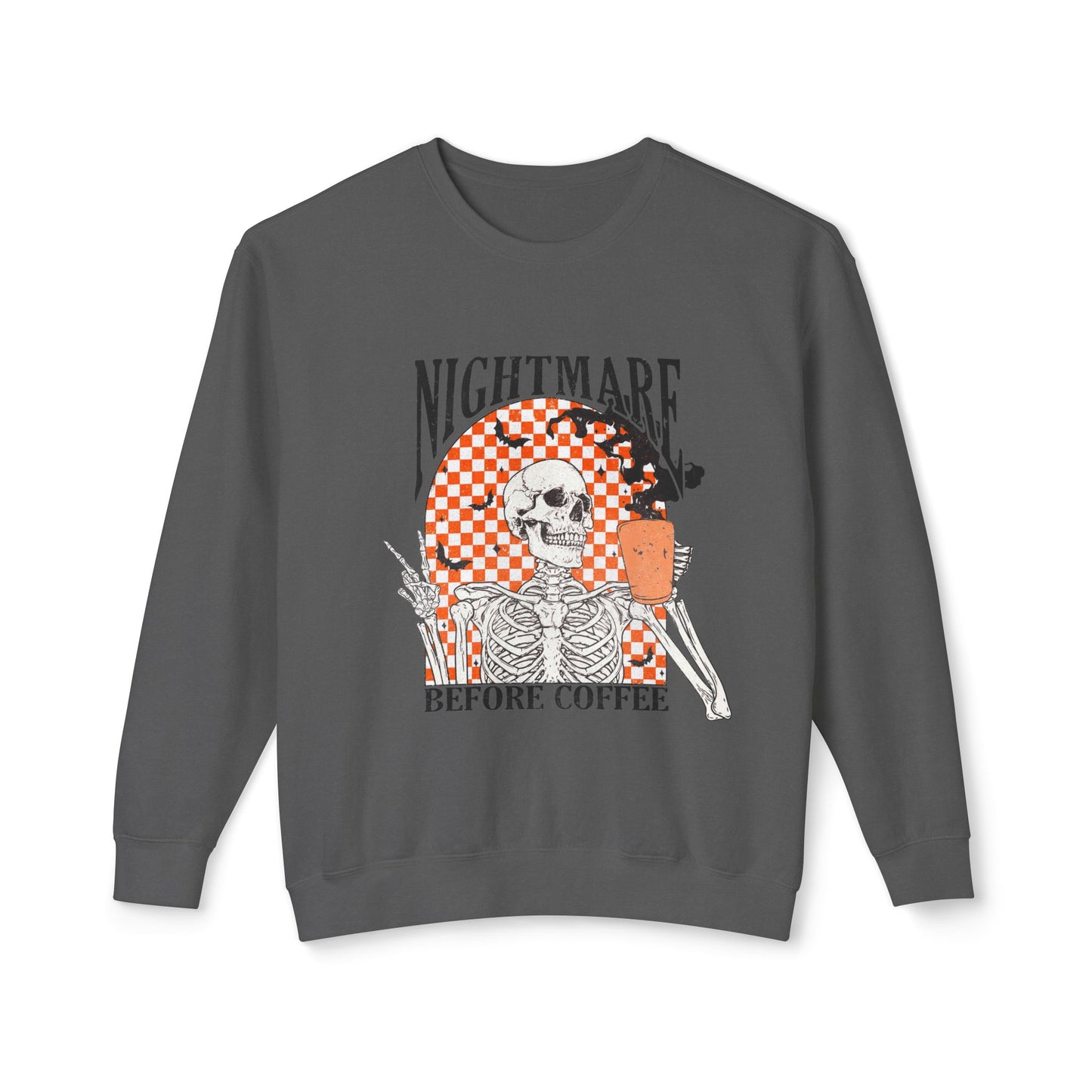 Nightmare Before Coffee Crewneck