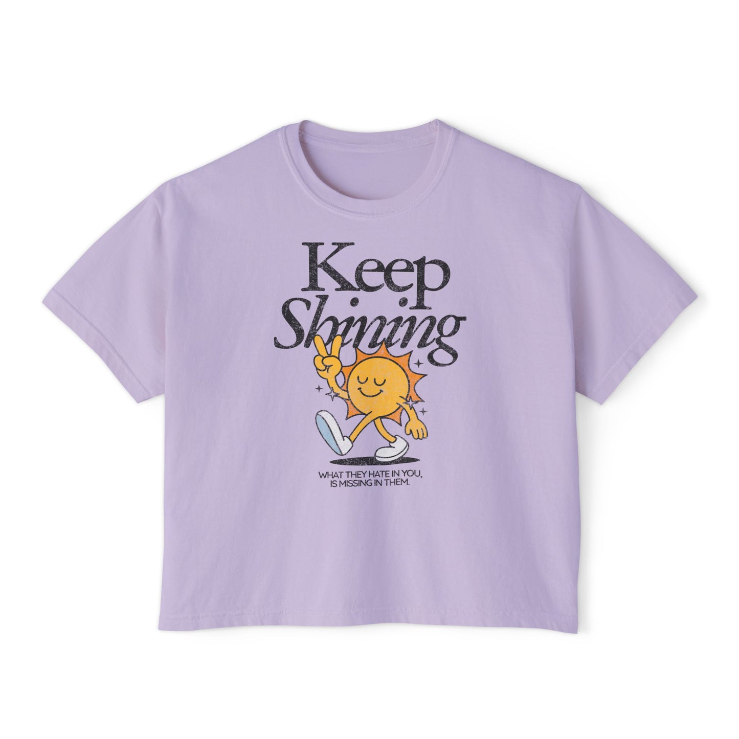 Keep Shining Boxy Tee