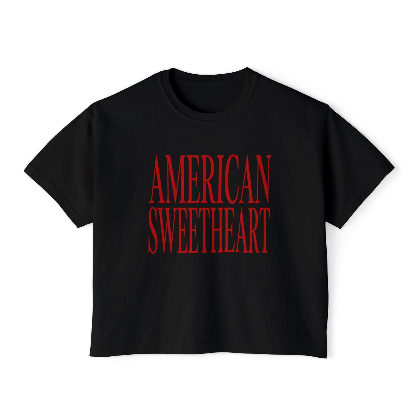 American Sweetheart Boxy Tee