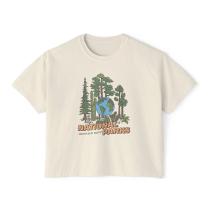 Vintage National Parks Boxy Tee