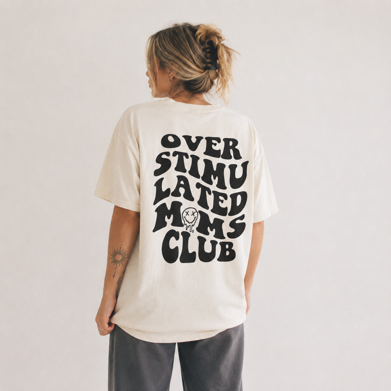 Overstimulated Moms Club Tee