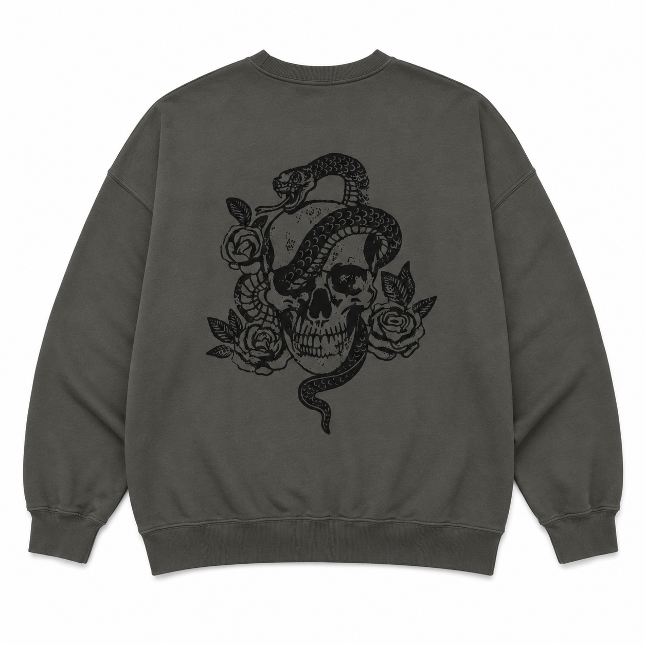 Skull and Snake Crewneck