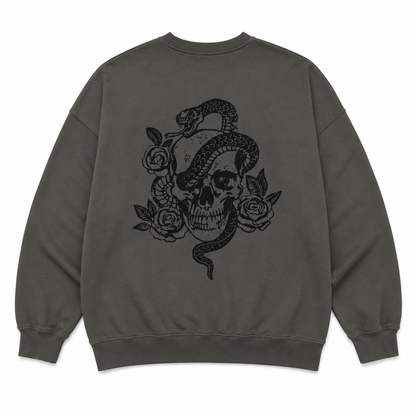 Skull and Snake Crewneck