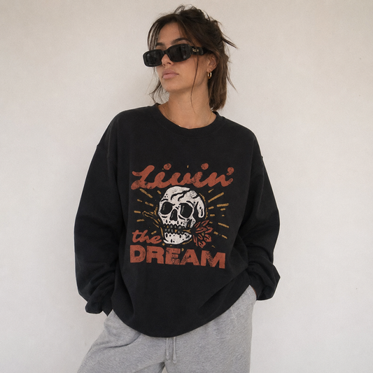 Livin' the Dream Crewneck