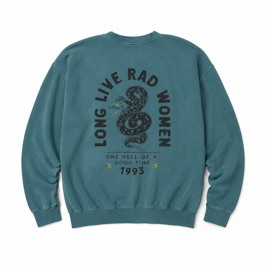 Long Live Rad Women Crewneck