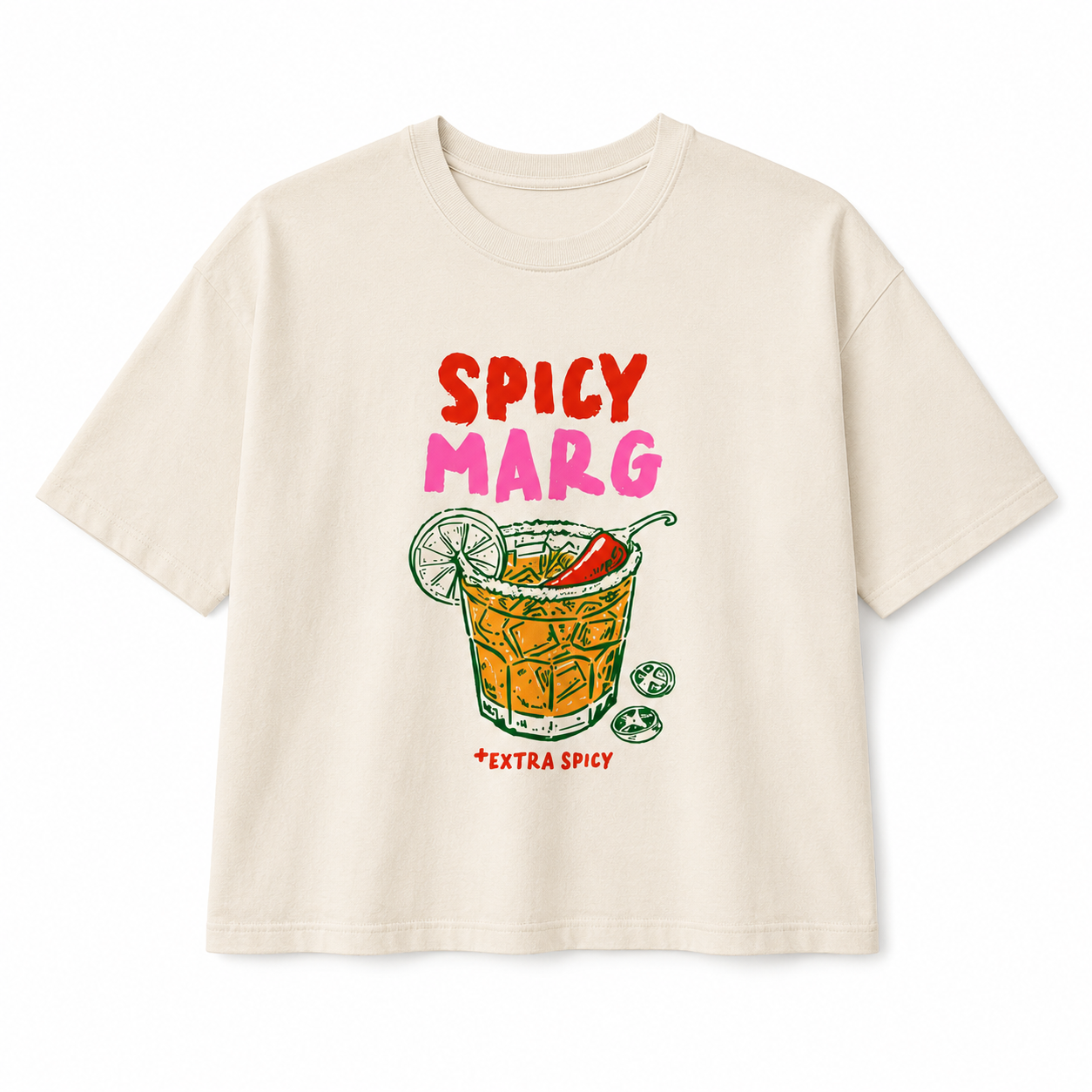 Spicy Marg Boxy Tee