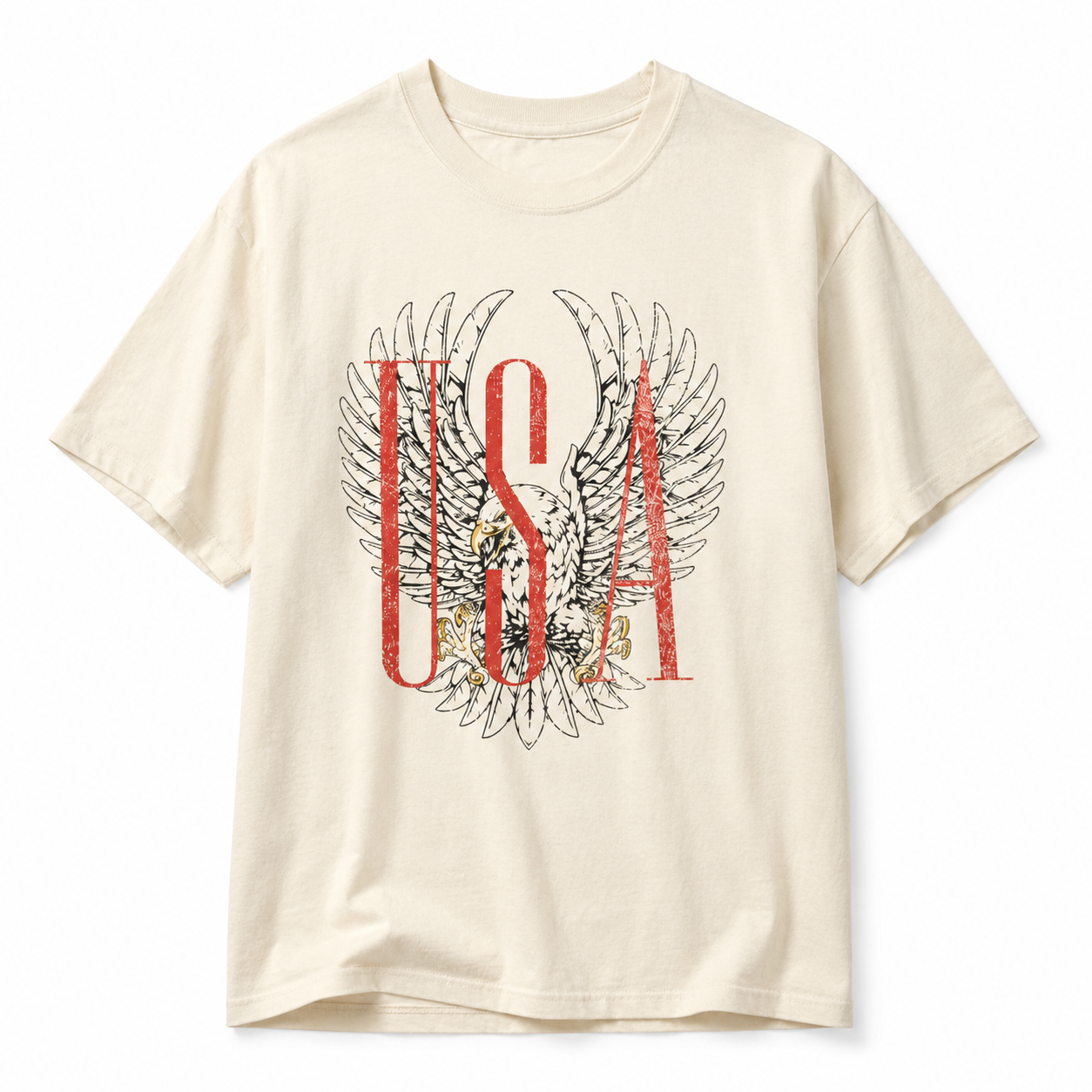 USA Eagle Boxy Tee