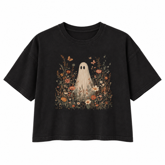 Wildflower Ghost Boxy Tee