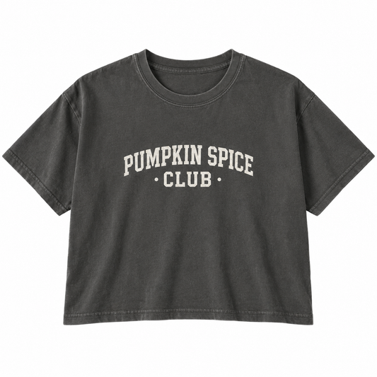 Pumpkin Spice Club Boxy Tee