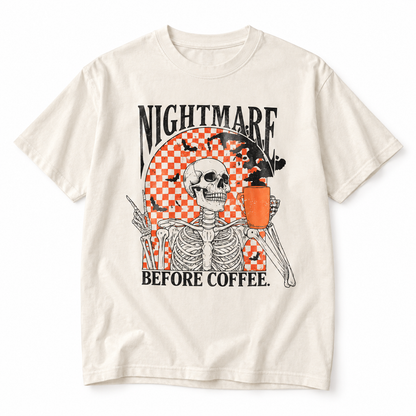 Nightmare Before Coffee Tee