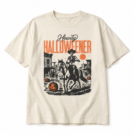 Howdy Halloweener Tee