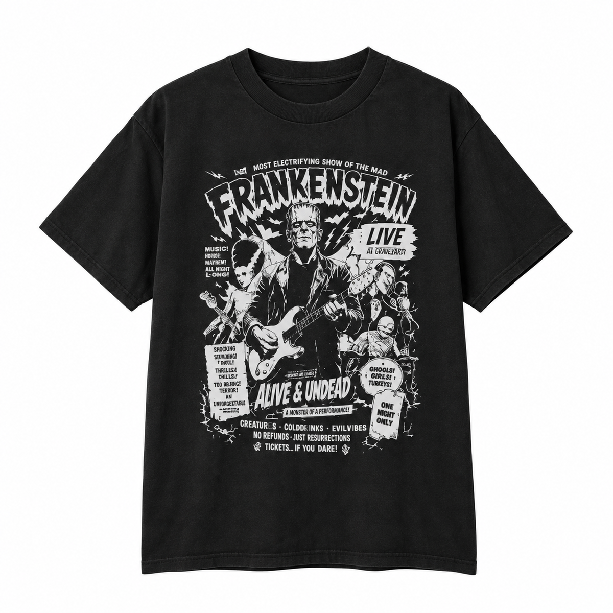 Frankenstein Live Tee