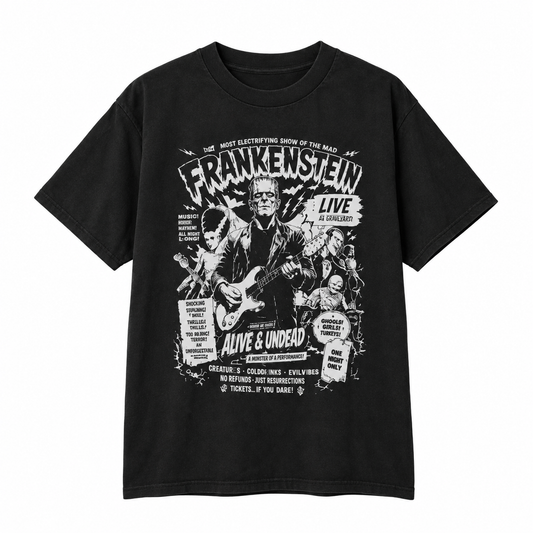 Frankenstein Live Tee