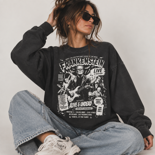 Frankenstein Live Crewneck