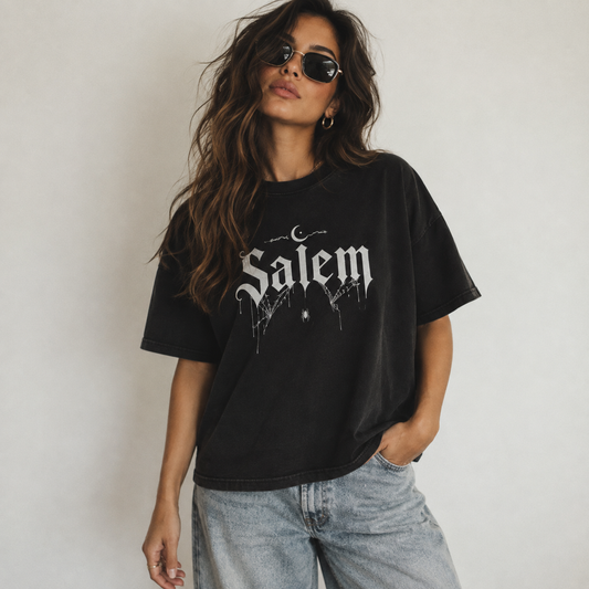 Salem Gothic Boxy Tee