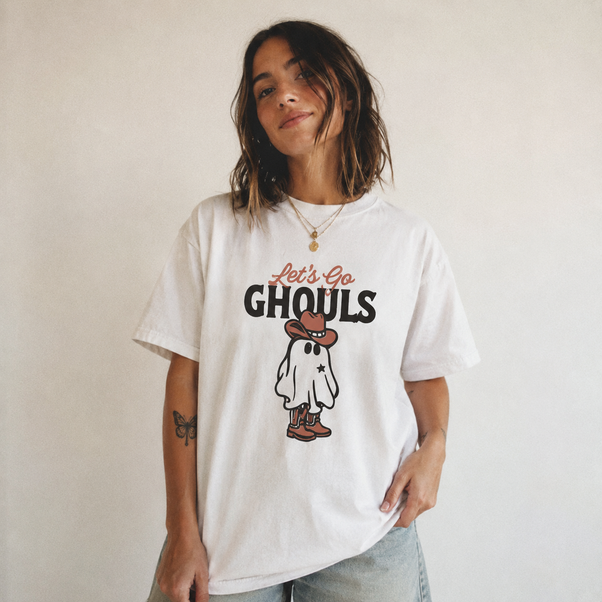 Lets Go Ghouls Tee