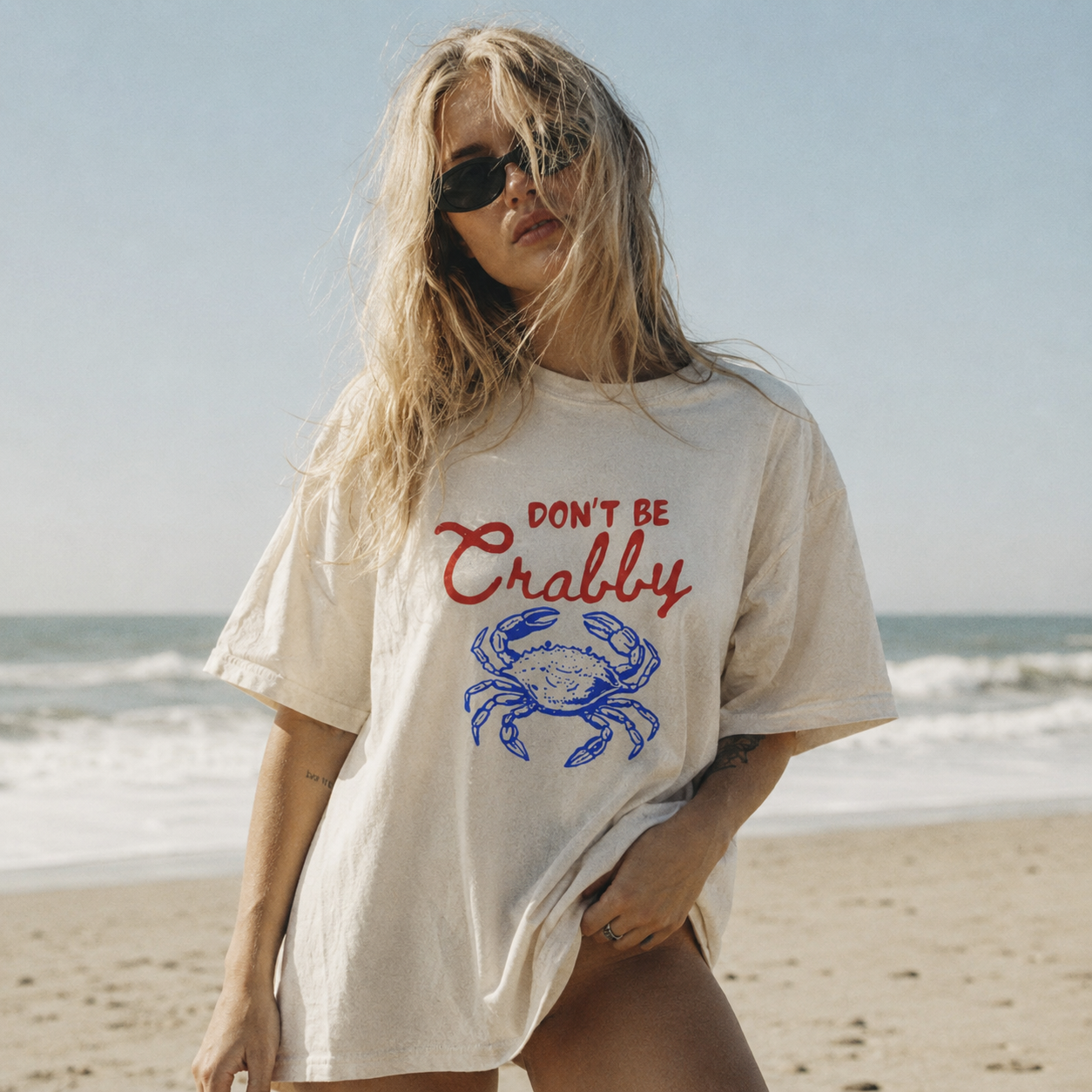 Don't Be Crabby Crab Tee