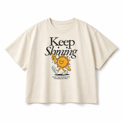 Keep Shining Boxy Tee