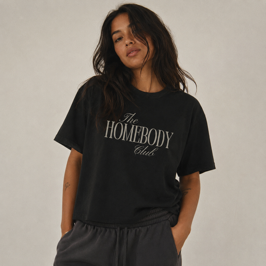 Homebody Club Boxy Tee