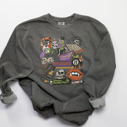 Halloween Collage Crewneck