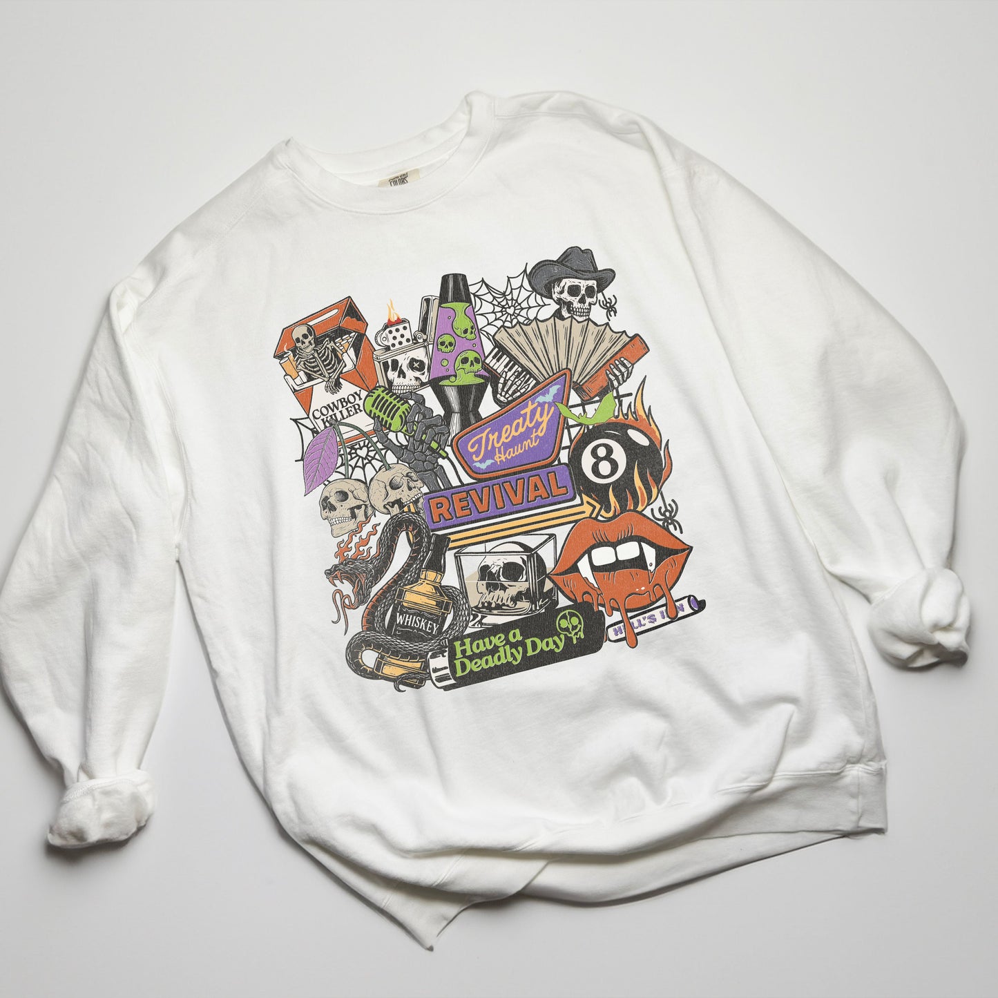 Halloween Collage Crewneck