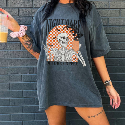 Nightmare Before Coffee Tee