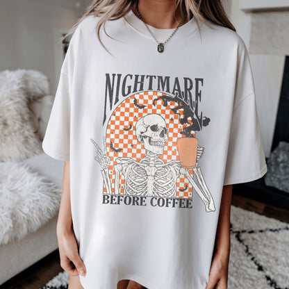 Nightmare Before Coffee Tee